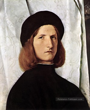 man - Portrait d’un homme1 Renaissance Lorenzo Lotto